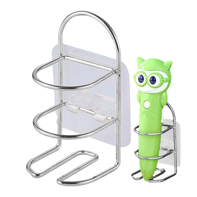 Electric Toothbrush Holders Wall Mounted Storage Organizer Rack Heavy Duty Storage Organizer Rack Non-drilling Bathroom Tooth