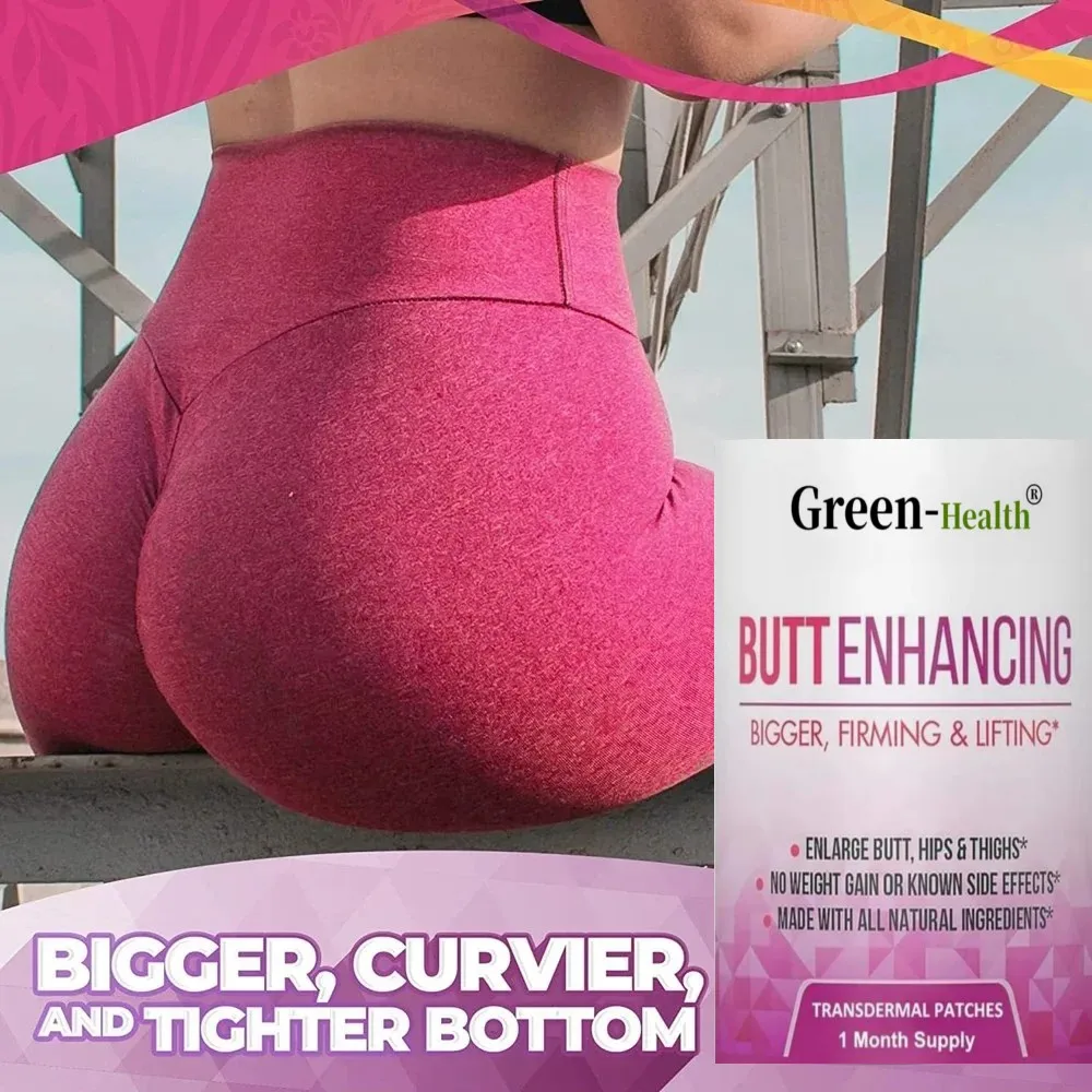 

Curve Butt Enhancement Transdermal Patches Butt Enhancer Glute Growth-30 Patches 1 Month Supply