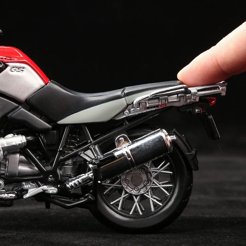 Maisto 1/12 BMW R1200GS Assembled Version Alloy Motorcycle Model Shock Absorbers Collection Toy Car Kid Gift