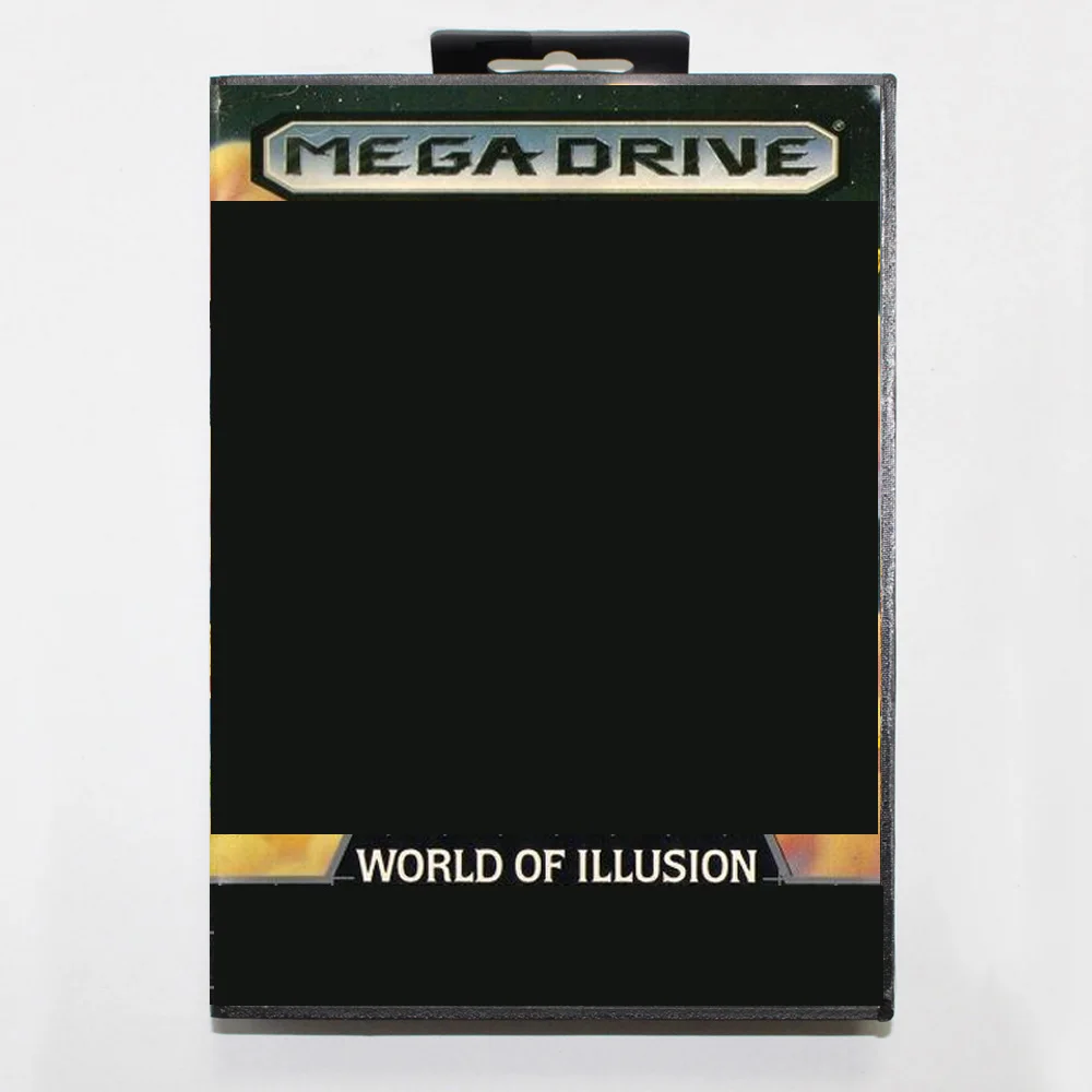 جديد وصول عالم الوهم MD بطاقة الألعاب 16 بت BR غطاء ل Sega Megadrive Genesis لعبة فيديو وحدة التحكم خرطوشة