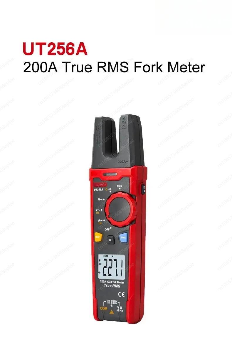 UT256A Digital Clamp Meter True RMS Fork Meter AC Current Pliers Ammeter Voltmeter Capacitor Frequency Tester