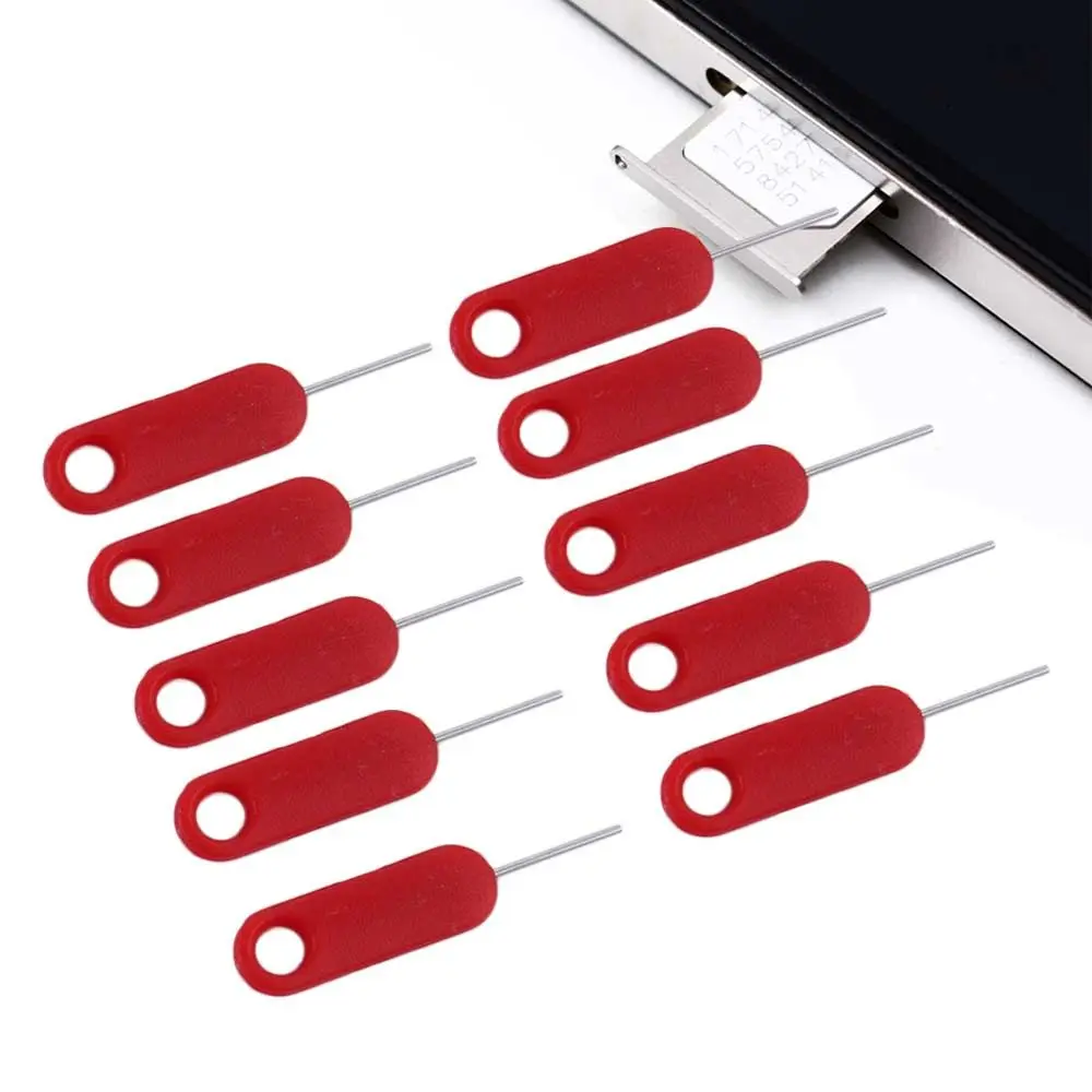 Metal Phone Key Tool Pin Ejecting Smartphone Eject Pin Sim Card Tray Ejector Removal Card Pin Card Needle