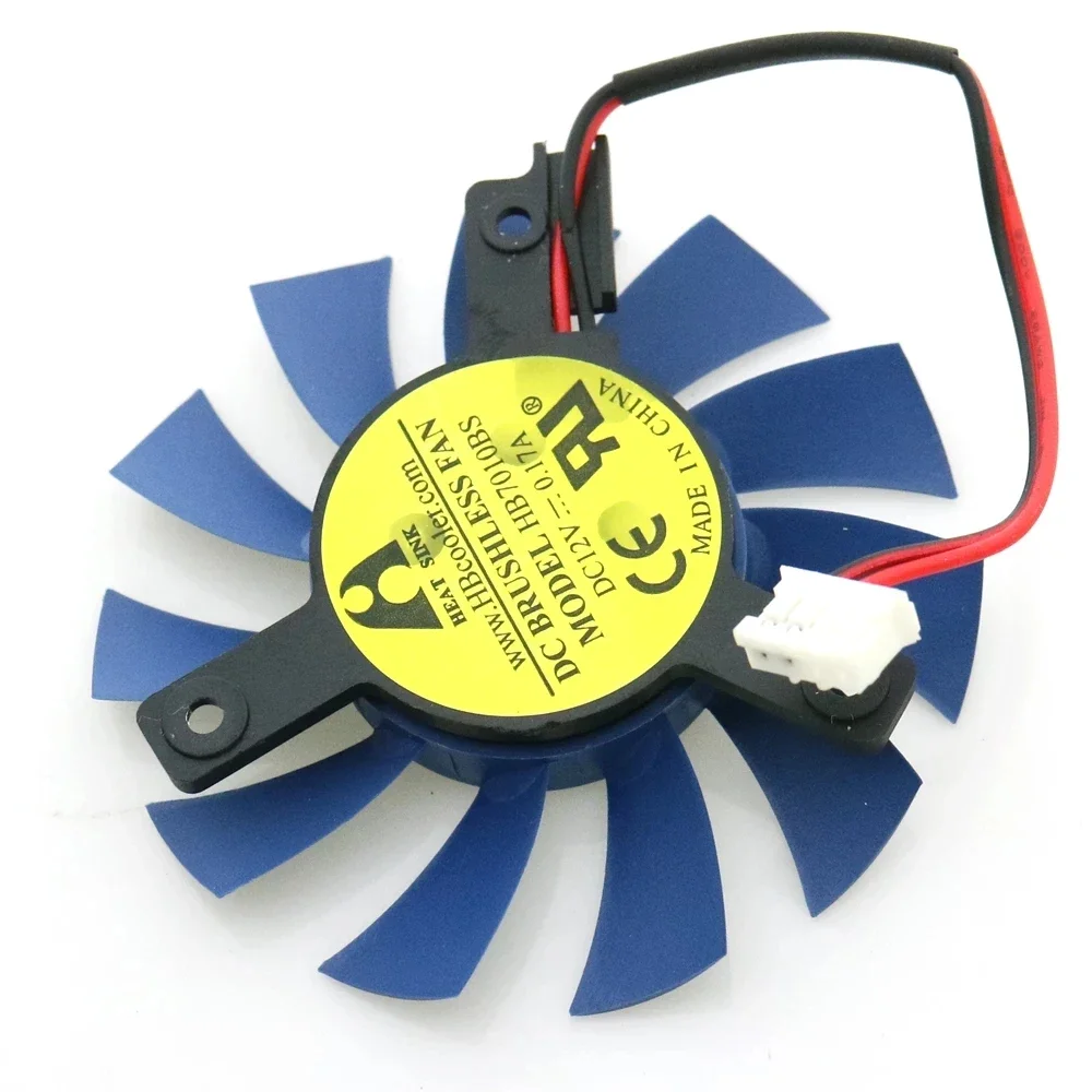 HB7010BS 62mm 42*42*42mm DC12V 0.17A 2Wire 4Pin Graphics Card Cooling Fan