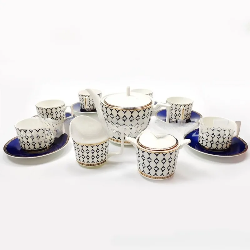

European afternoon tea tea set bone china