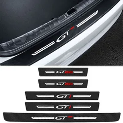 Pegatinas de cinta antiarañazos para coche, calcomanías de umbral de puerta para Peugeot, KIA, GTLine, GT GTi, 301, 2008, 307, 107, 207, 3008, 308, 208, Stinger