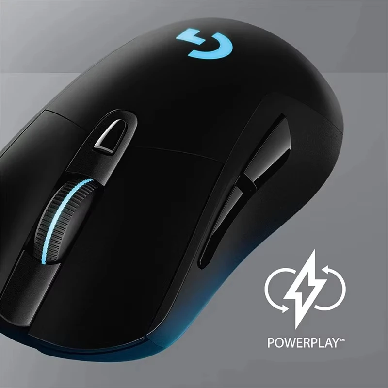 Logitech G703 HERO Sensor Gaming Mouse With 25600DPI Lightspeed Wireless Mice POWERPLAY Compatible for Windows Mac OS Chrome OS