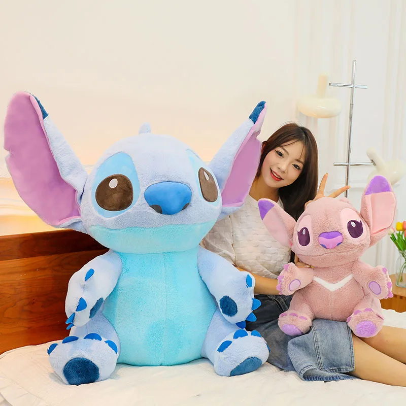 35/50cm Fruit Stitch Angel Plush Toy Star Baby Girl Gift Pineapple Stitch Plushies Stuffed Animal Dog Pillow Dolls