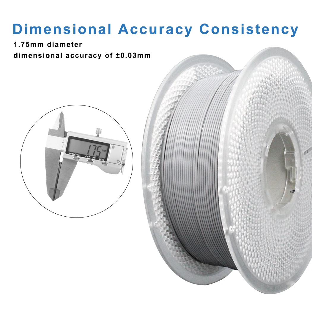 Likesilk ASA Filament 1.75mm 1kg ASA خيوط طابعة ثلاثية الأبعاد، مقاومة للحرارة والطقس - خيوط تلوين ASA ثلاثية الأبعاد مثالية للطباعة #3