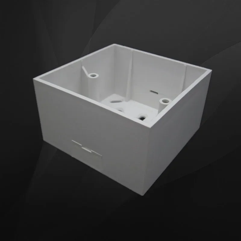 5cm Surface Mounted Bottom Box Switch Socket Universal Type 86 Bottom Box Surface Mounted Wire Box 86*86*50 image 4