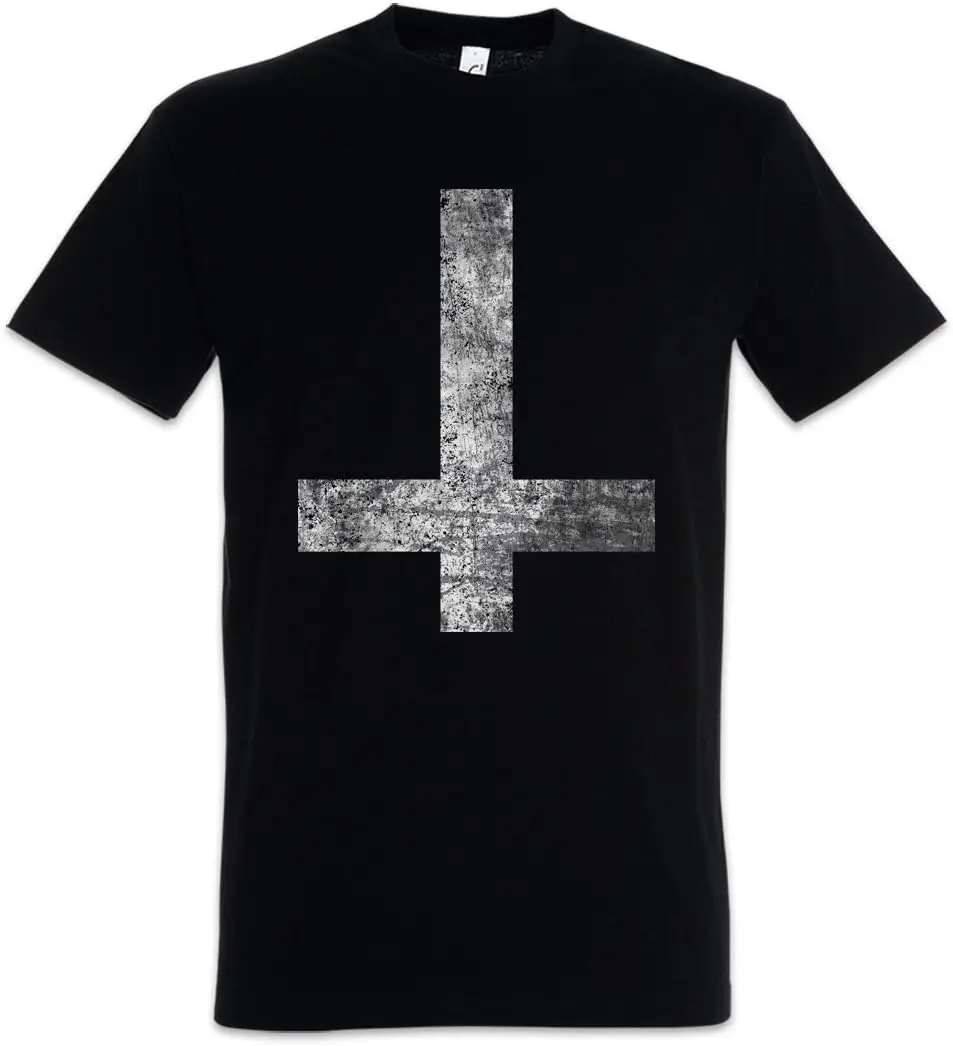 Urban Backwoods St. Peter's Cross 티셔츠 남성 티셔츠 통기성 블랙 유니섹스 패션 캐주얼 스트리트 트렌드 Y2k 하라주쿠 스타일 탑