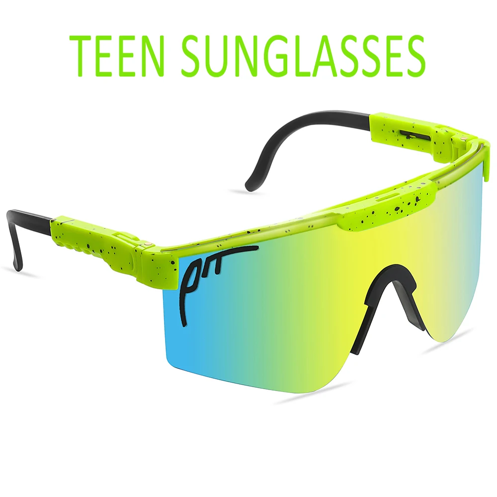 

Youth UV400 Cycling Sunglasses Men Women Outdoor Eyewear MTB Sport Windproof Goggles Bike Bicycle Camping Eyewear Without Box