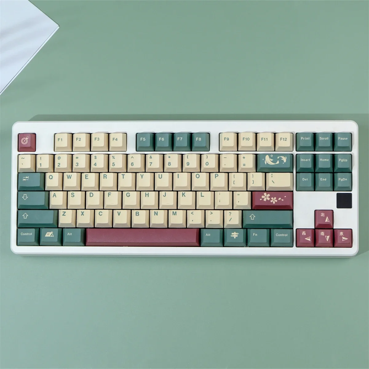 Keycap PBT original height, thermal sublimation, suitable for mechanical keyboard, customized