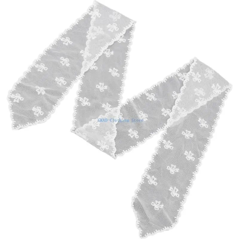 

N0PE мягкий кружевный шарф -шарф французские стили вышивая плеч