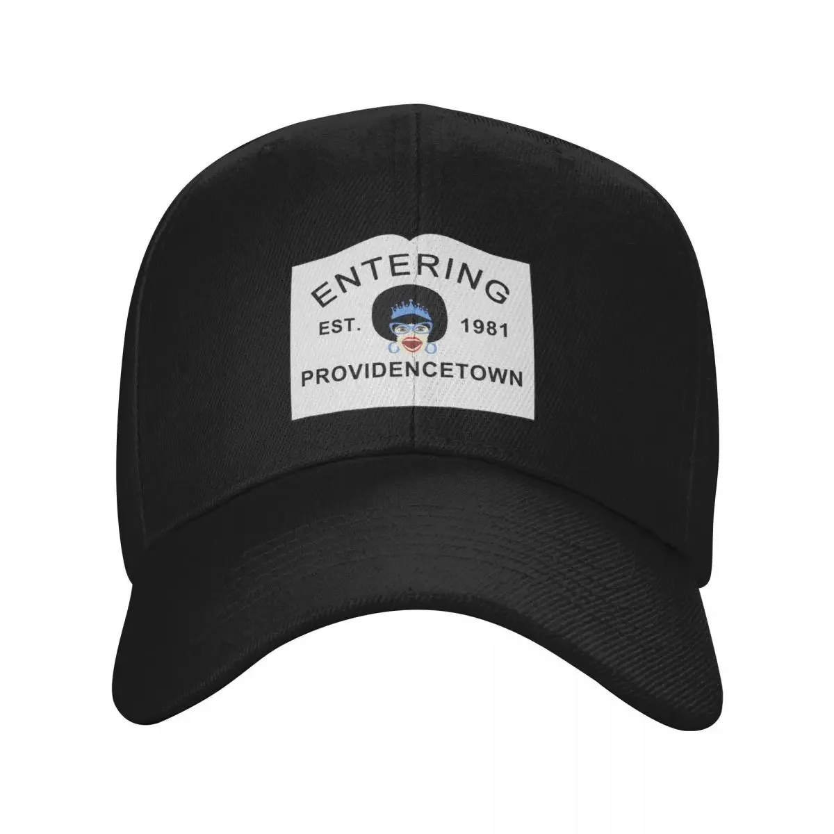 Miss R - Entering Providencetown Baseball Cap Hood Sunscreen Mens Hats Women's