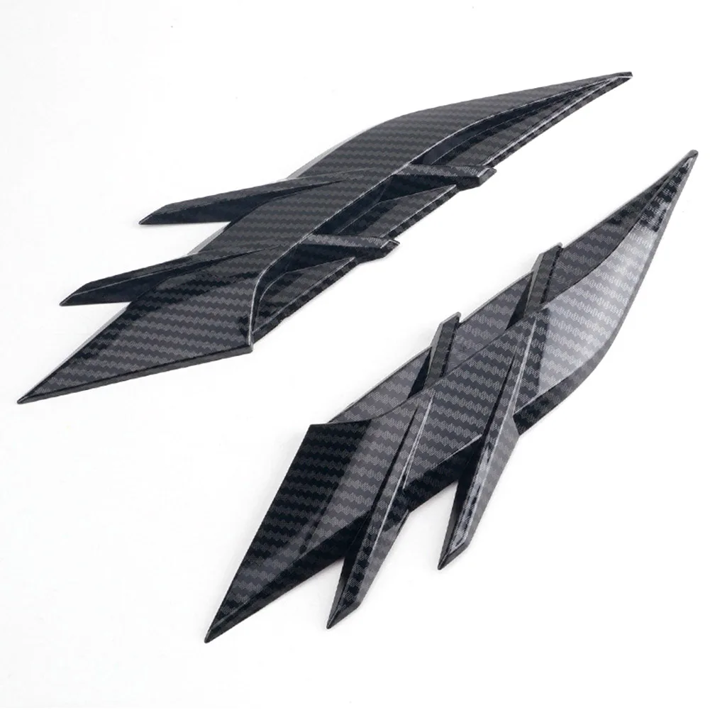 2PCS Car Trim Set for Fender Side Vents and Headlight Eyebrow Decoration Supporting OEM Style Integration Platforms