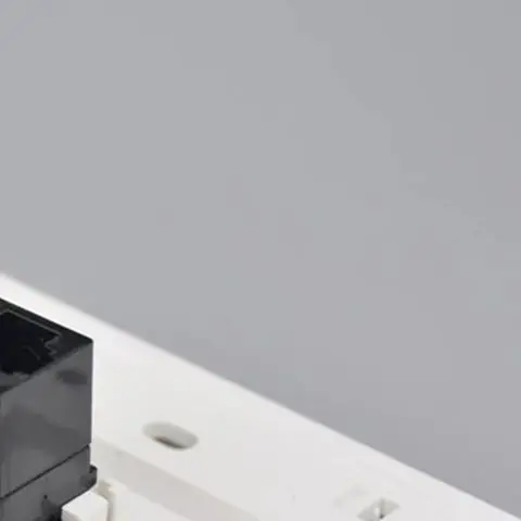 86x86mm Female To Female CAT6 Gigabit Dual-Pass Network Wall Plug RJ45 LAN Faceplate  Internet Straight Plug Outlet