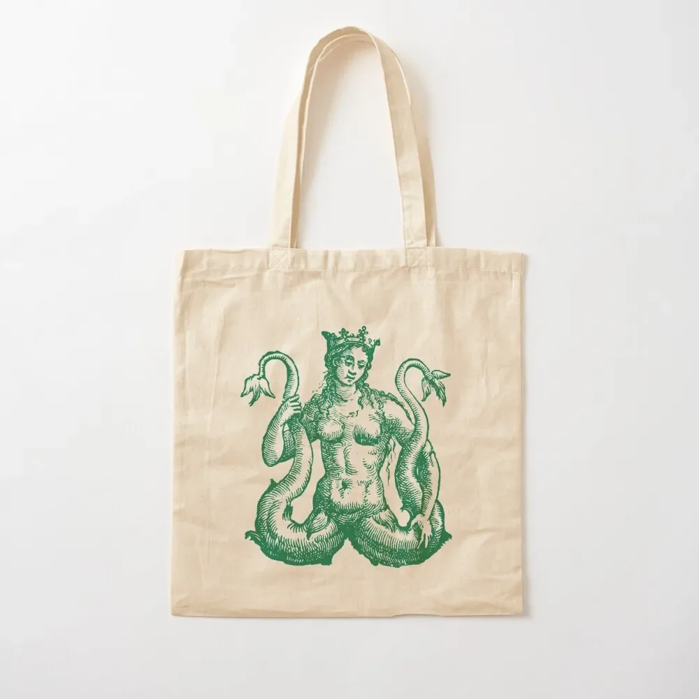 

Melusina Mermaid - Seafoam Green Tote Bag Women's beach bags Women bags Tote Bag