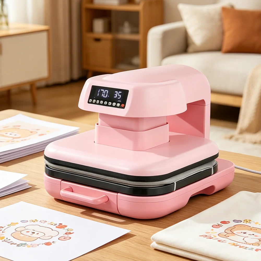 New 38x38cm Auto Slide Heat Press Machine For T-shirt Sublimation