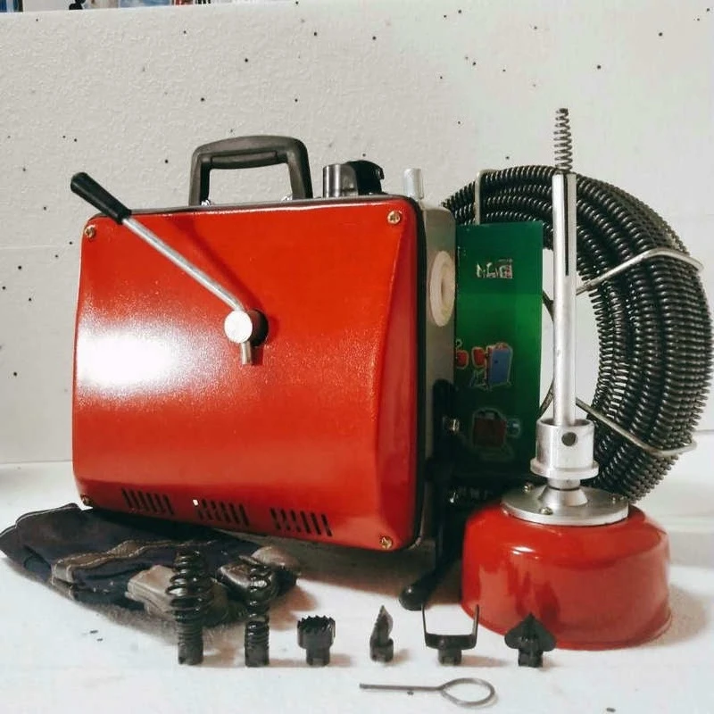 الشركات المصنعة توريد آلة تجريف الأنابيب الكهربائية GQ-100 ، آلة تنظيف الأنابيب ، آلة تجريف المجاري #3