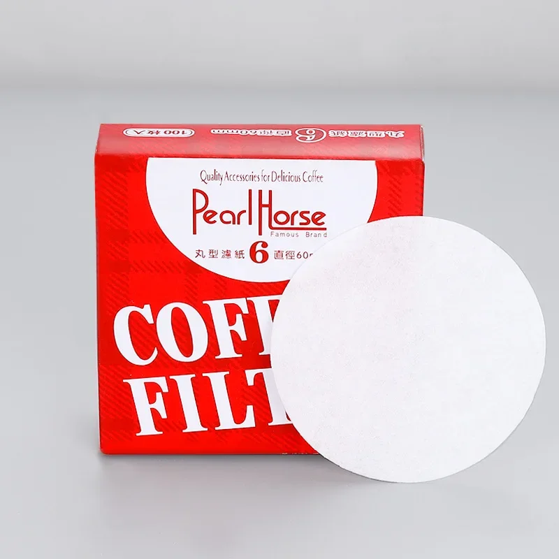 Disposable Coffee Pot Filter Paper Round Hand-brewed Coffee Filter Paper Japanese Mocha Pot Coffee Filter Paper Utensils