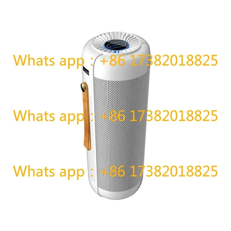 Portable Air Purifier with Intelligent Digital Display Battery Car Plasma Purifier New Model Features Negative Ion Technology