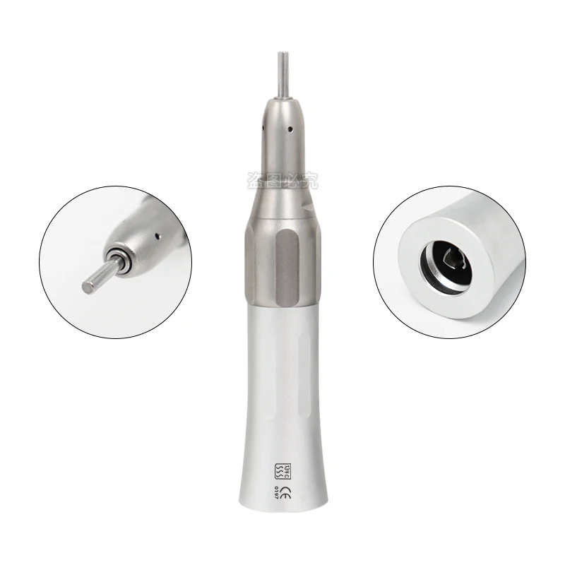 Dental Low Speed Contra Angle Mini Air Motor 4 Holes Available for Dentist Straight Handpiece Kit Low Speed Contra Angle  4 Hole