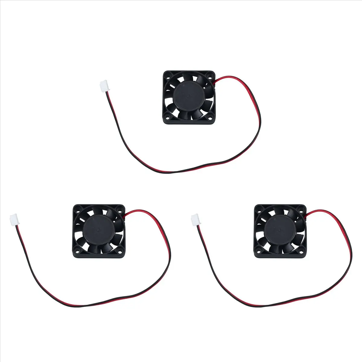 A72Z 3pcs 40mm X 40mm X 10mm 4010 9 Blade Brushless DC 12V Cooling Fan