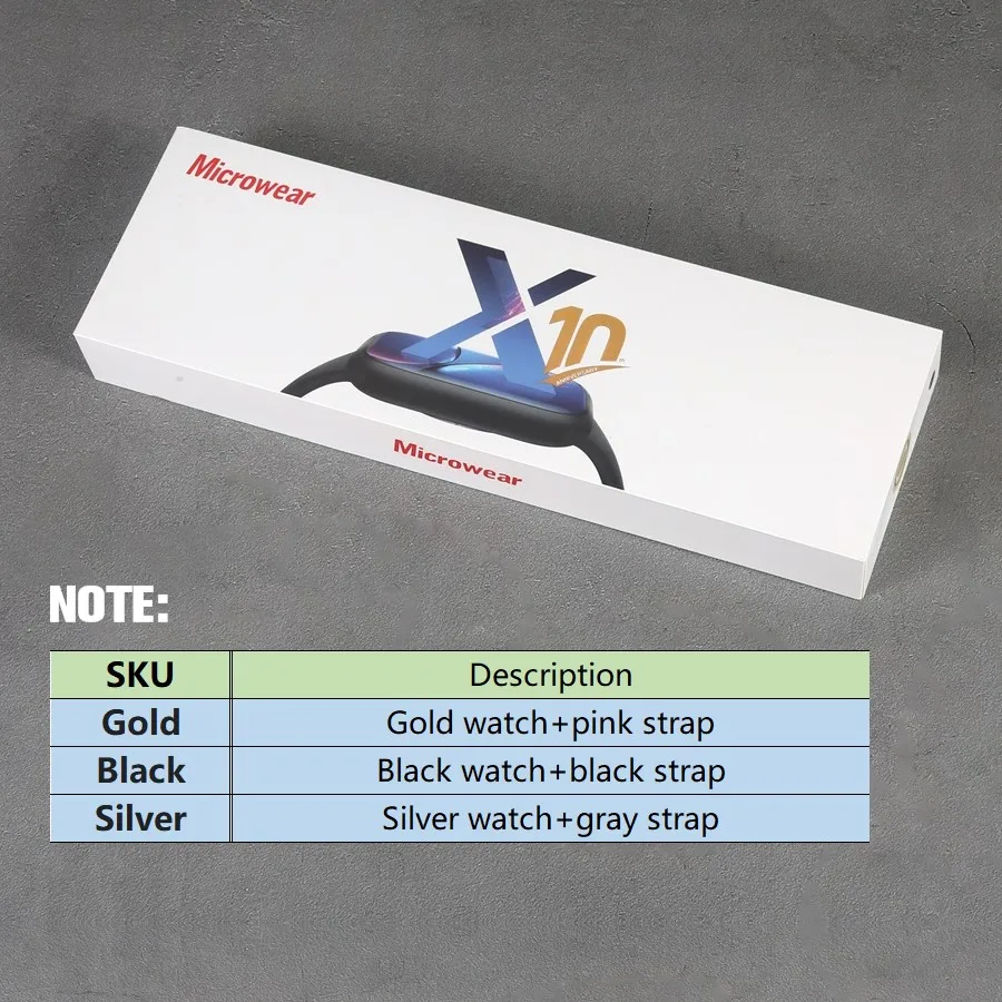 S10 Series 10 Smartwatch Microwear BT Calling 2.06 بوصة 48 ملم حجم كبير Series10 S IWO 10 ساعة ذكية