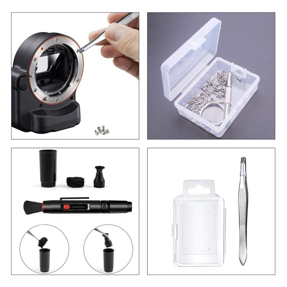 7-47PCS Camera Cleaner Kit DSLR Lens Digital Camera Sensor Cleaning Set for Sony Fujifilm Nikon Canon SLR DV Cameras Clean Kit