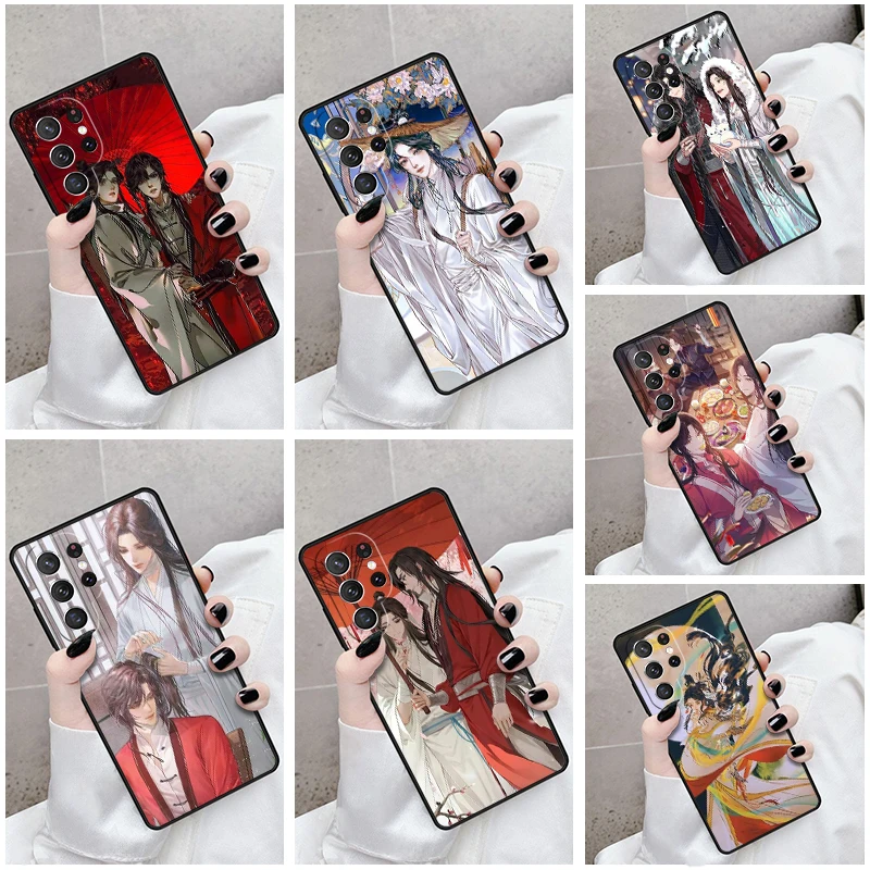 

Phone Case For Samsung Galaxy S24 S25 S23 S21fe S22 Ultra Plus Note 10 20 Cover Comics TV Heaven Officials