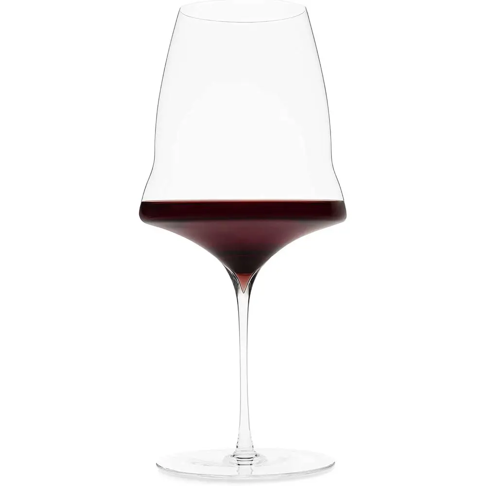 

Handcrafted Mouth-Blown Red Wine Glasses Set of 6 for Full-Bodied Wines with Intense Aromas