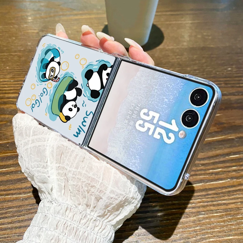 Niedliche Panda-Print Handyhül – Phone Cases Z Fold 4 Bewertung und Preis