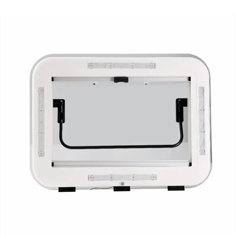 

Caravan Accessories RV Roof Top Aluminum Alloy Double Glaze Acrylic Window with Pleated Blind and Fly Screen