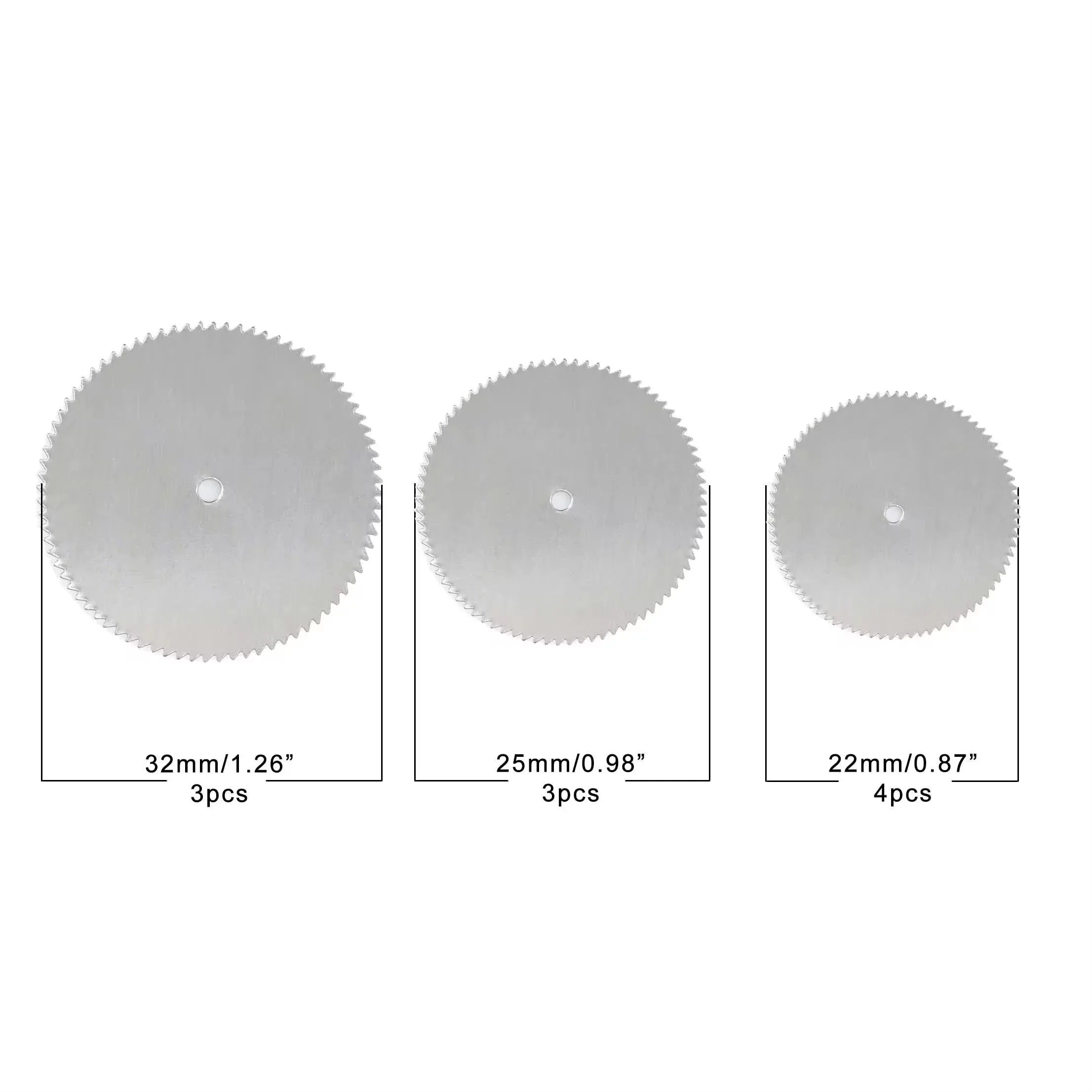 Galacok 11 шт. мини-циркулярная пила, электрический шлифовальный отрезной диск, вращающийся инструмент для резки металла, электроинструмент, отрезные диски по дереву