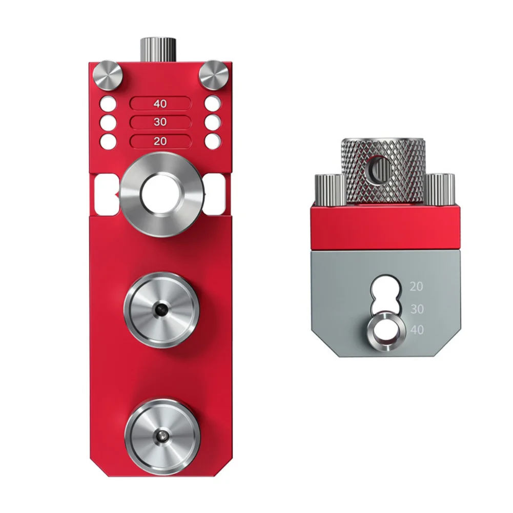 

Прецизионный сверлильный инструмент для алюминиевых профилей серий 20, 30 и 40 с резьбой M6 и M8 и сверлом с круглым хвостовиком и потайной головкой.