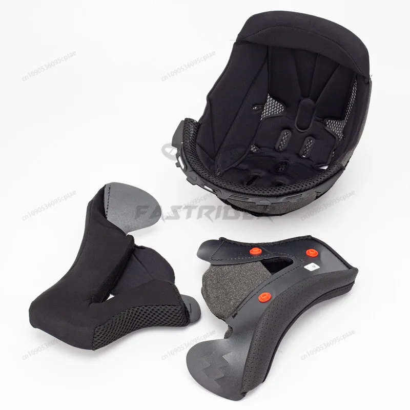 Motorcycle Helmet Lining Removable and Washable Inner Pad For Soman x8 SM965 Sm955-s TAIKO Full Face Motorcycle Helmets Riding 5