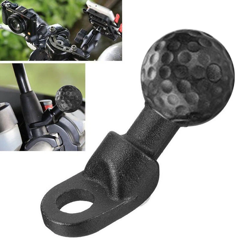 Motorcycle Stand Phone Holder Mounts Bracket Motorcycle Base W/ 10mm Hole 1\'\' Ball Head Adapter Work Quad Accessories Beta