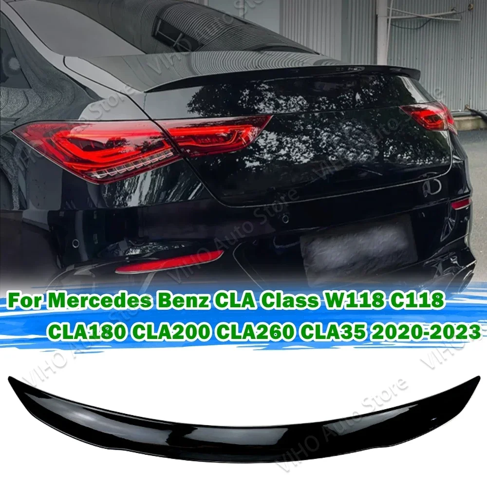 

Car Rear Trunk Spoiler Wing Lip For Mercedes Benz CLA class C118 W118 X118 CLA180 CLA200 CLA220 CLA250 CLA35 CLA45 AMG 2019-2023