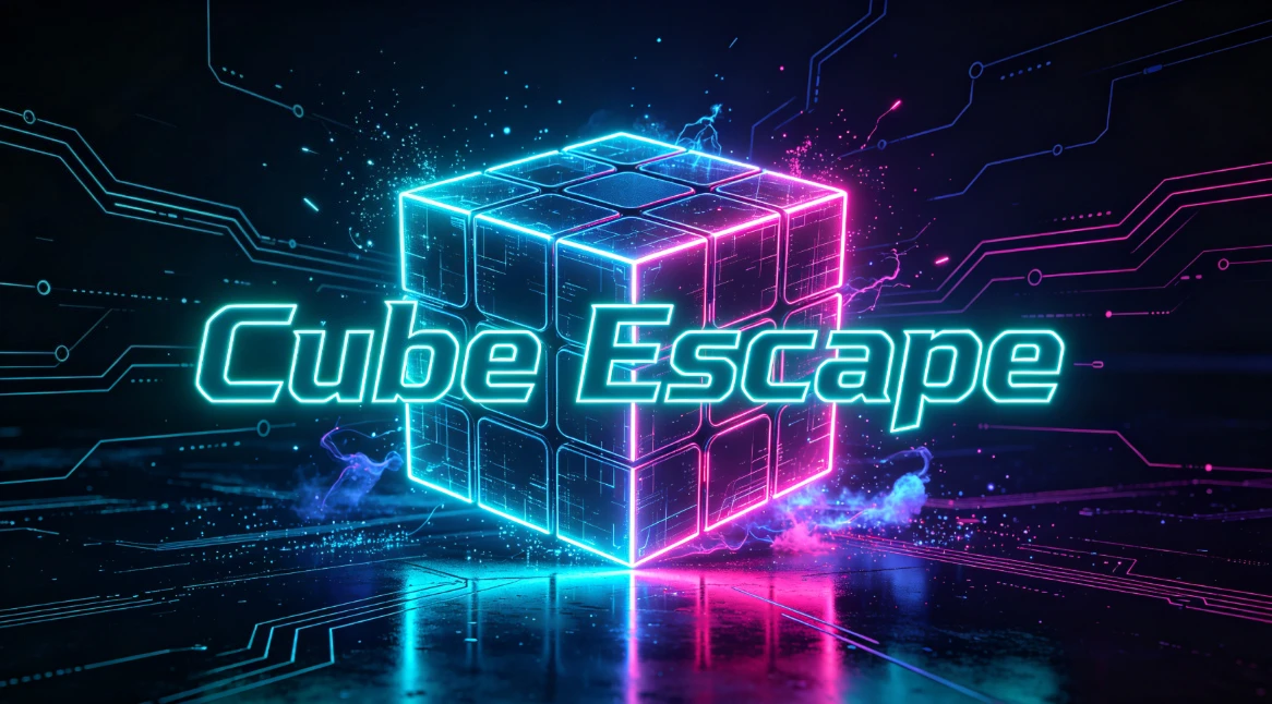 Close Up Magic Tricks Cube Escape Illusions Gimmick Magica Profissional Palco Cube Into The Frame and Passes A Ribbon Mentalism