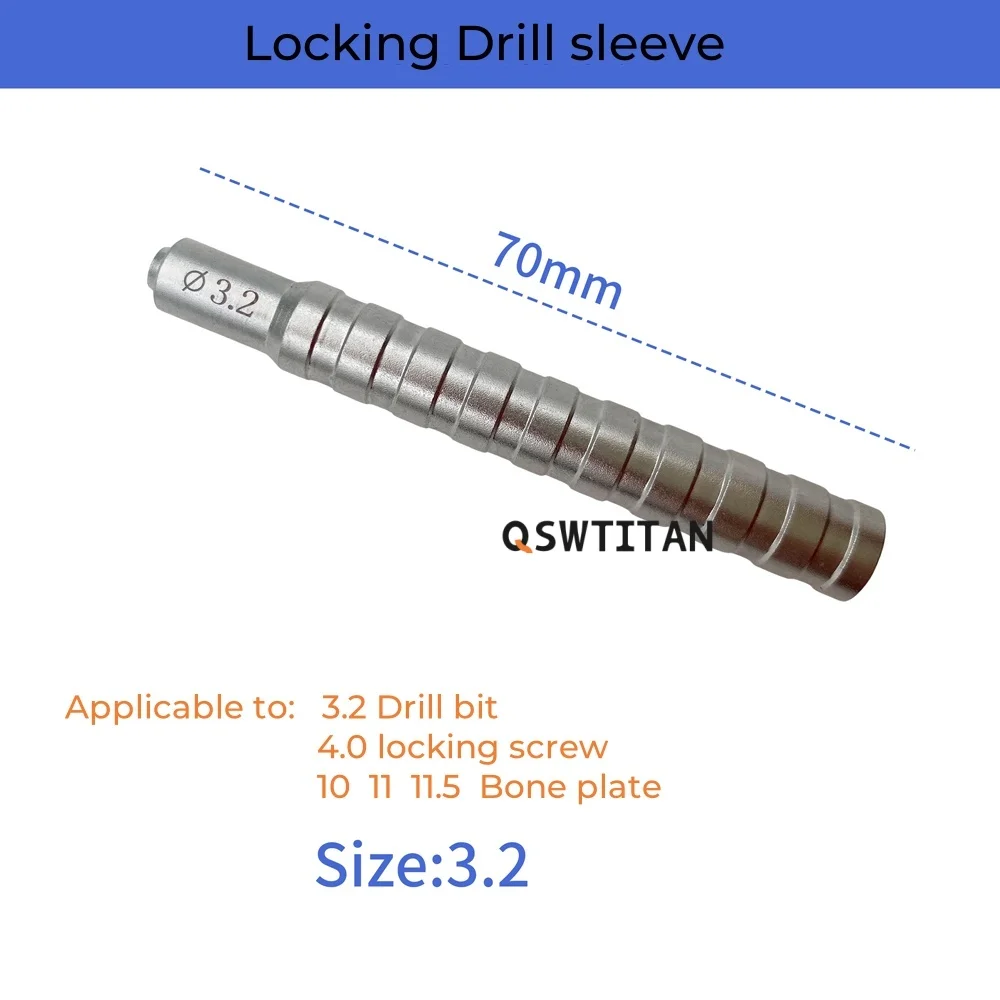 Threaded Drill Guide & Locking Screw Guider Veterinary Orthopedic Instruments