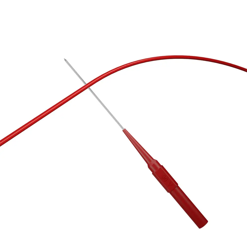 10/20pcs Multimeter Test Lead Extention Back Probes Sharp Needle Micro Pin Stainless Steel Tipped Tip for Banana Socket Tester
