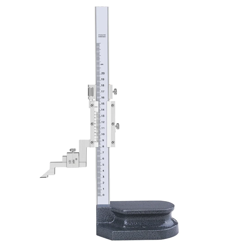 

High-Precision Stainless Steel Vernier Caliper Marking Ruler Altimeter Height Tool