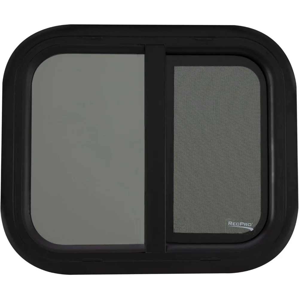 استبدال نافذة RV ذات الشريحة الأفقية على شكل دمعة، 18 وات × 15 ساعة، اختياري 1.5 حافة (نافذة واحدة) #2