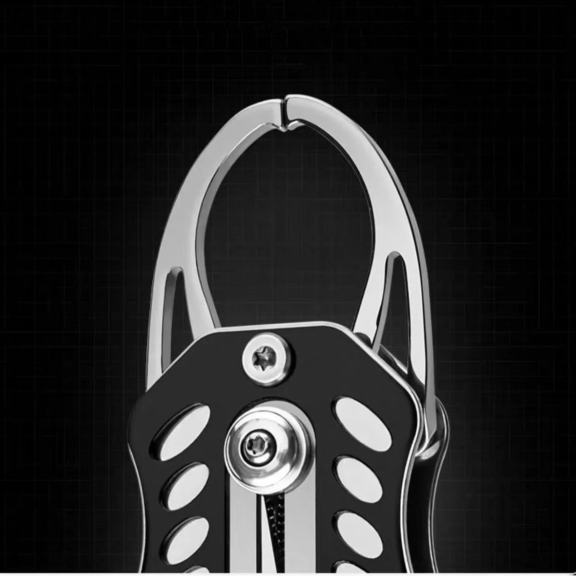 Mini Fishing Control Device Multifunctional Stainless Steel Fishing Pliers Portable Lure Fishing Tool Bass Handling Pliers image 6
