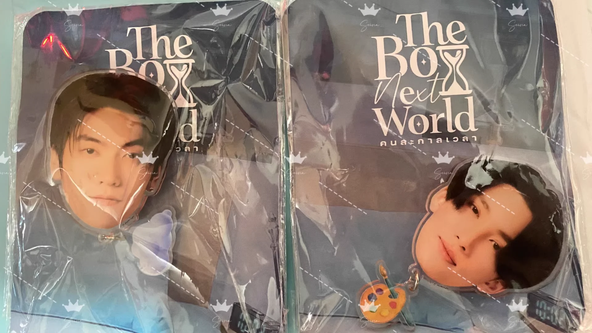 

Тайская драма The Boy Next World Тайская звезда BossNoneul Держатель для мобильного телефона В наличии