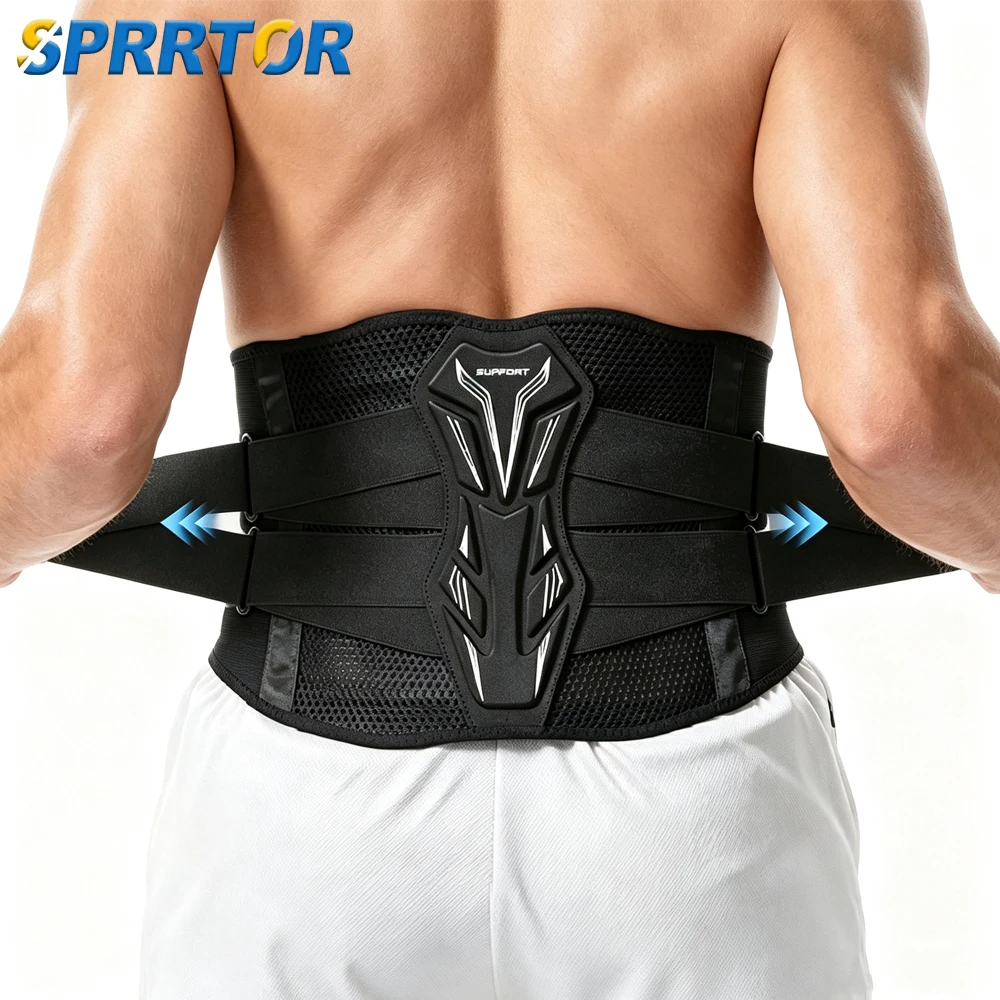 1pcs-cinta-de-suporte-lombar-com-almofada-3d-absorvente-de-impacto-cinto-de-compressao-ajustavel-e-respiravel-para-homens-e-mulheres