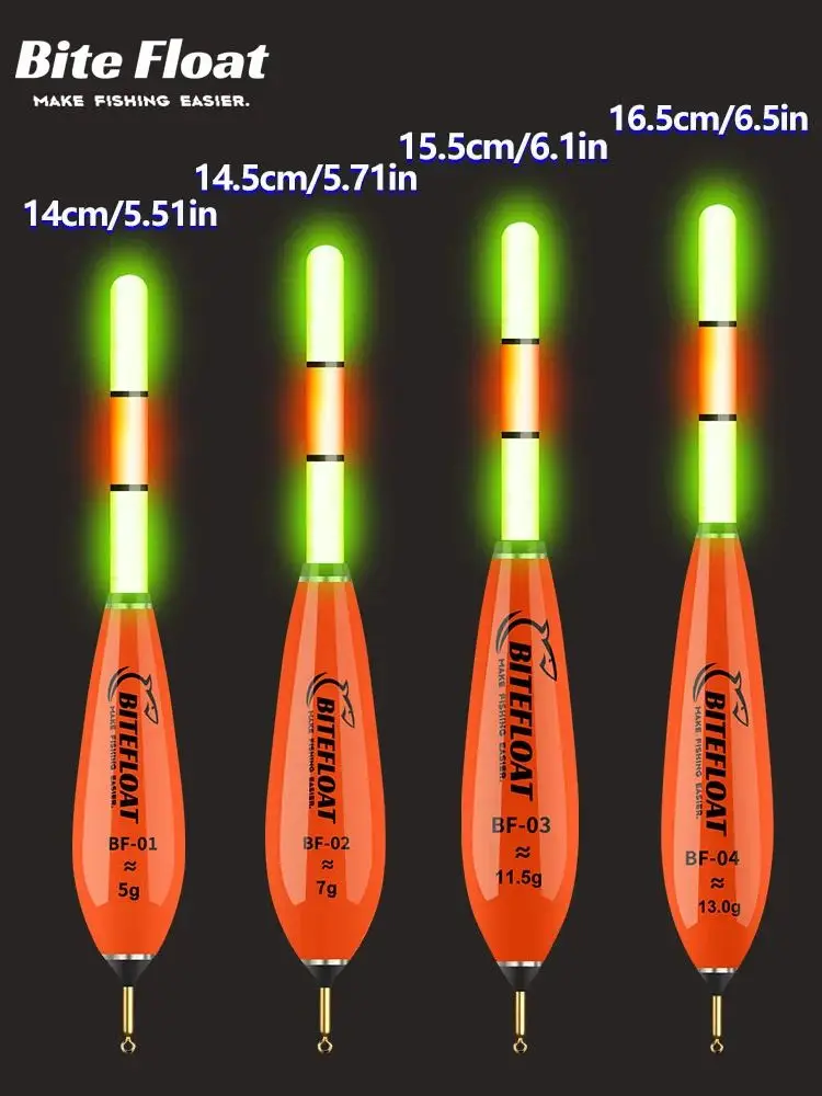 Bite Float Elektronische Angelposen 5er-Set: 2 Smarte Elektronische Posen + 2 Wiederaufladbare Batterien + 1 Ladegerät für Nachtangeln – Detail 4