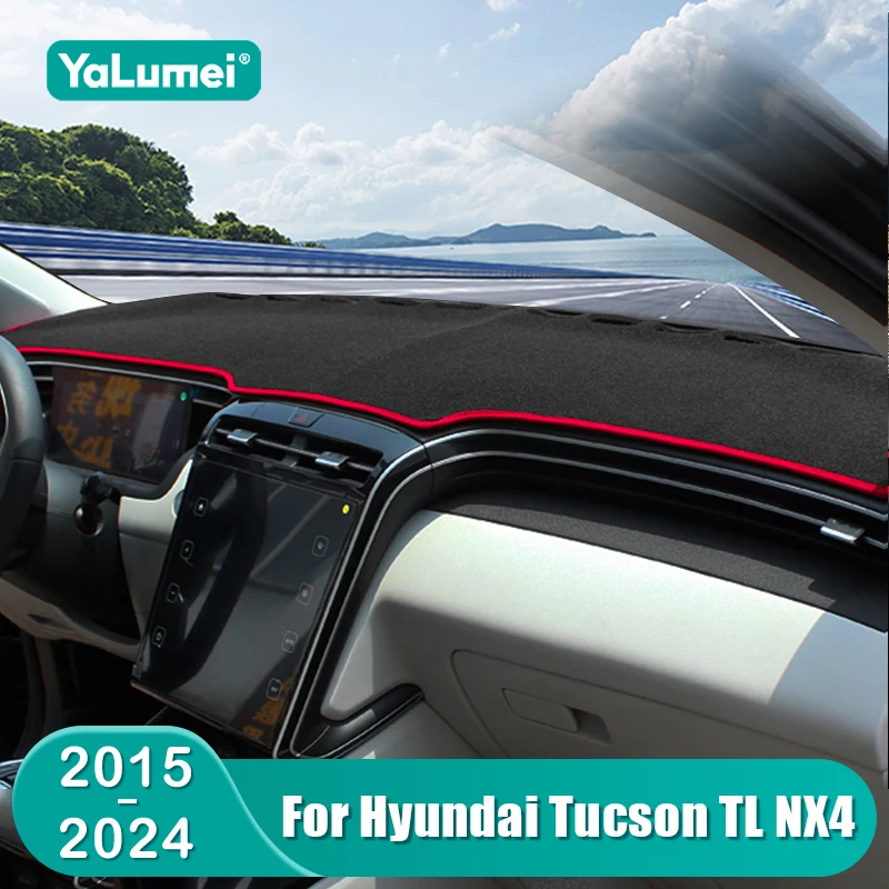 

Abaiwai For Hyundai Tucson Tl Nx4 2015 2016 2017 2018 2019 2020 2021 2022 2023 2024 Car Dashboard Mat Sun Shade 3d Accessories ﻿