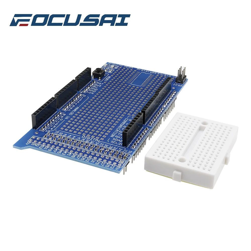 FOCUSAI MEGA2560 bread prototype expansion board V3 Expansion Development Board Mini PCB Breadboard For Arduino