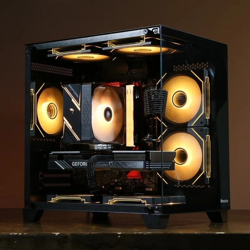 

E-sports DIY Game LIVE Design Sea View Room Desktop Computer Host